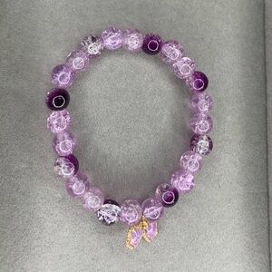 Purple Glass bracelet